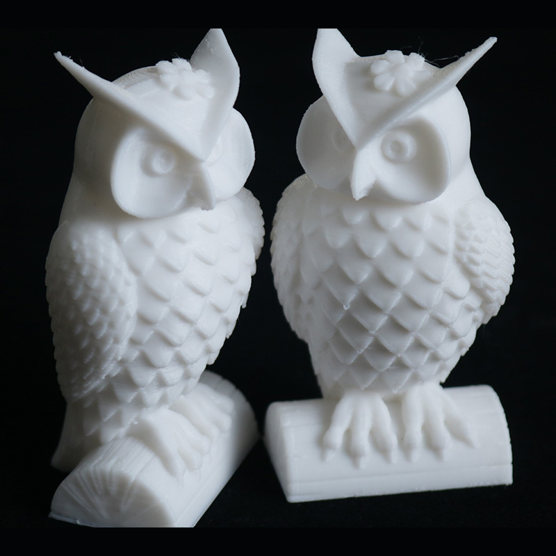 Service d'impression 3D FDM Matériau PLA Processus FDM Chouette